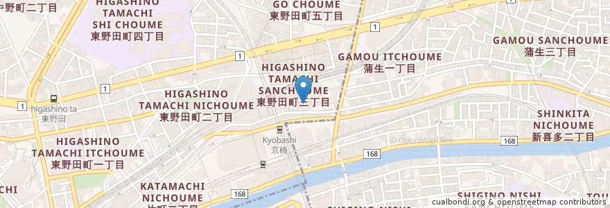 Mapa de ubicacion de 岡室酒店直売所 en اليابان, أوساكا, أوساكا.