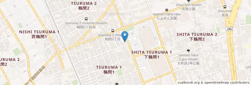 Mapa de ubicacion de 大和市勤労福祉会館 en 日本, 神奈川県, 大和市.