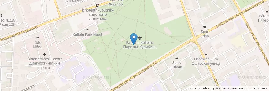 Mapa de ubicacion de Часовня в память о скитальцах и безродных en Russia, Volga Federal District, Nizhny Novgorod Oblast, Nizhny Novgorod.