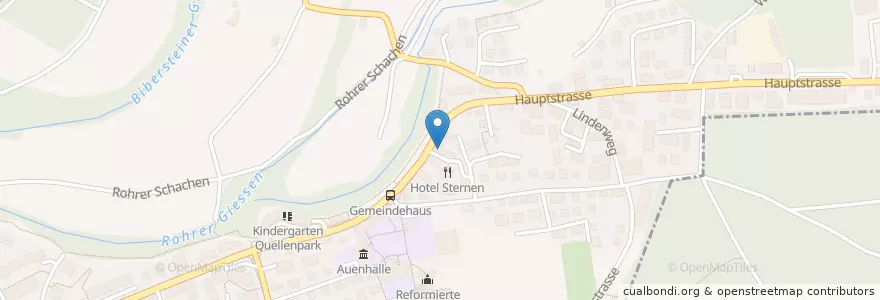 Mapa de ubicacion de Pizzeria Da Peppino en سوئیس, Aargau, Bezirk Aarau, Aarau.