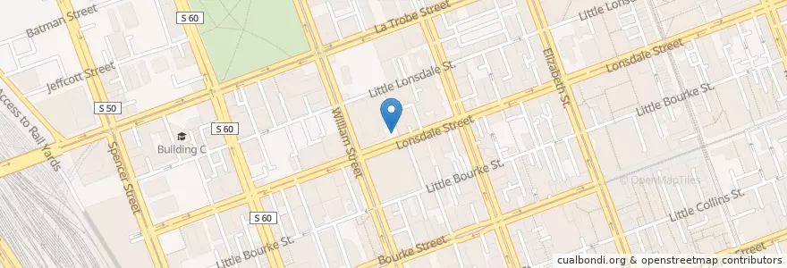 Mapa de ubicacion de Octane Espresso Bar en Австралия, Виктория, City Of Melbourne.