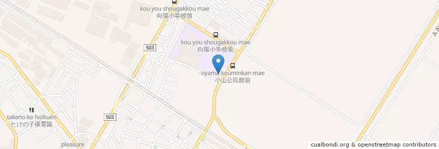 Mapa de ubicacion de 相模原市立 小山公民館 en ژاپن, 神奈川県, 相模原市, 中央区.