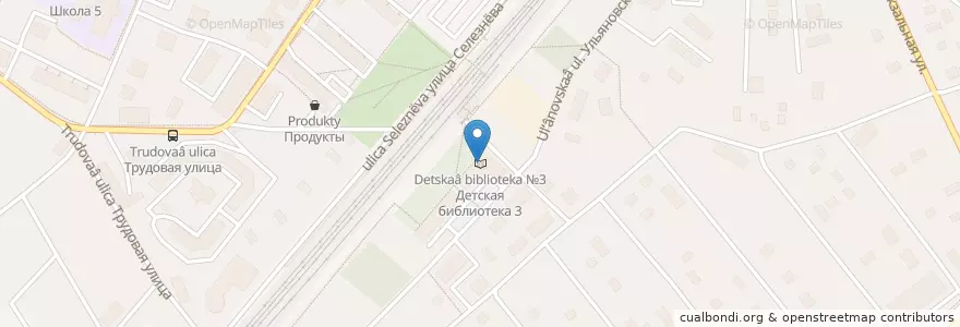 Mapa de ubicacion de Детская библиотека №3 en Rusland, Centraal Federaal District, Oblast Moskou, Городской Округ Мытищи.