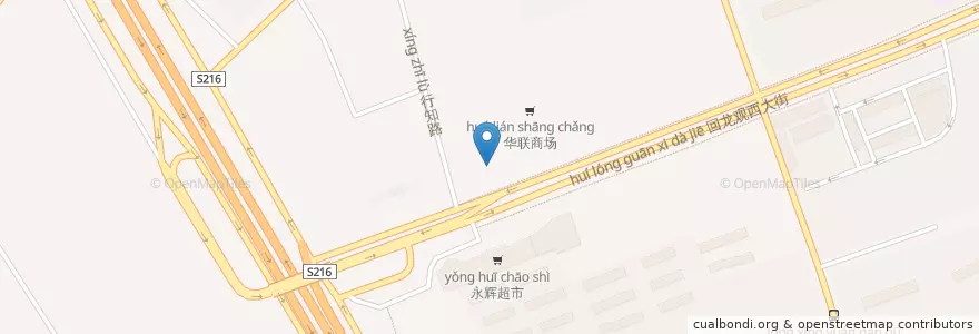 Mapa de ubicacion de 工商银行 en China, Peking, Hebei, 昌平区.