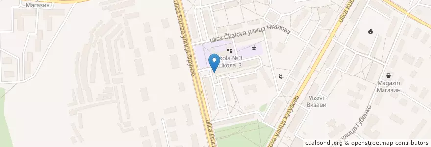 Mapa de ubicacion de Детский центр «Сёма» en Russie, District Fédéral Central, Oblast De Smolensk, Смоленский Район, Городской Округ Смоленск.