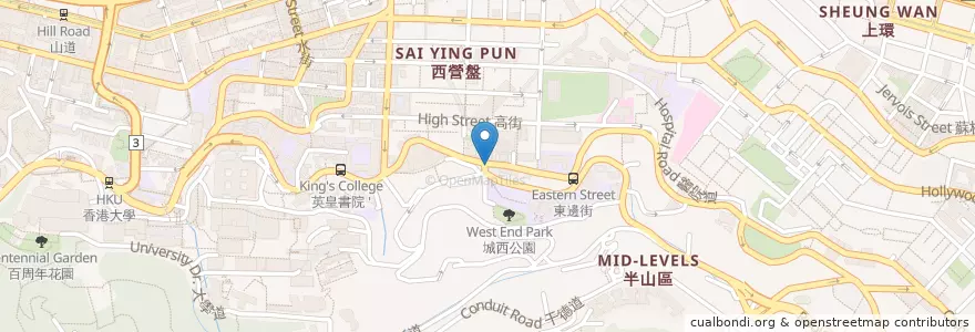 Mapa de ubicacion de HSBC en 中国, 广东省, 香港 Hong Kong, 香港島 Hong Kong Island, 新界 New Territories, 中西區 Central And Western District.