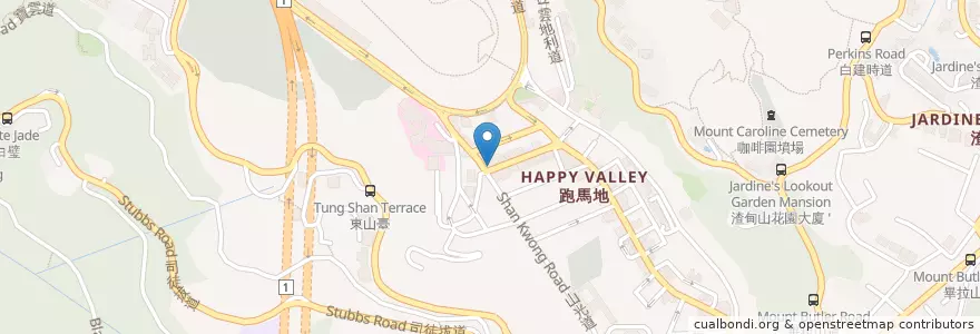 Mapa de ubicacion de 永隆銀行 Wing Lung Bank en China, Provincia De Cantón, Hong Kong, Isla De Hong Kong, Nuevos Territorios, 灣仔區 Wan Chai District.