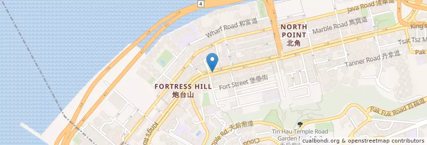 Mapa de ubicacion de HSBC en China, Guangdong, Hongkong, Hongkong, New Territories, 東區 Eastern District.