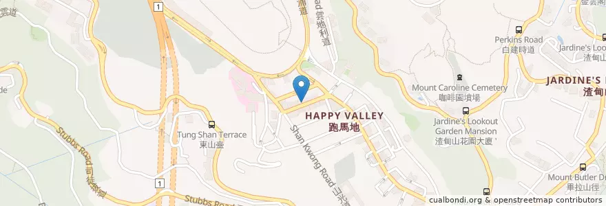 Mapa de ubicacion de 星展銀行 DBS en 中国, 广东省, 香港 Hong Kong, 香港島 Hong Kong Island, 新界 New Territories, 灣仔區 Wan Chai District.