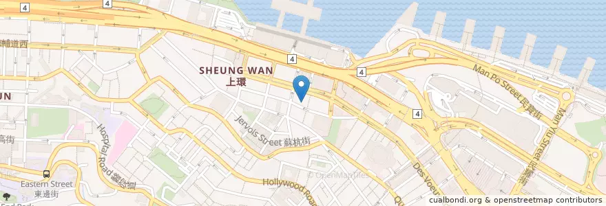 Mapa de ubicacion de Jacomax en China, Guangdong, Hong Kong, Pulau Hong Kong, Wilayah Baru, 中西區 Central And Western District.