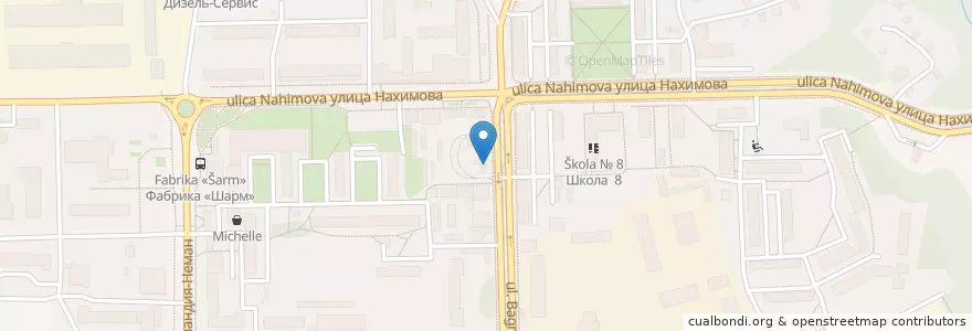 Mapa de ubicacion de Моя аптека en Russia, Distretto Federale Centrale, Смоленская Область, Смоленский Район, Городской Округ Смоленск.