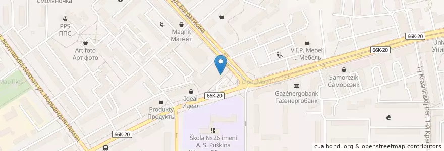 Mapa de ubicacion de Chao Italia en Rusland, Centraal Federaal District, Oblast Smolensk, Смоленский Район, Городской Округ Смоленск.