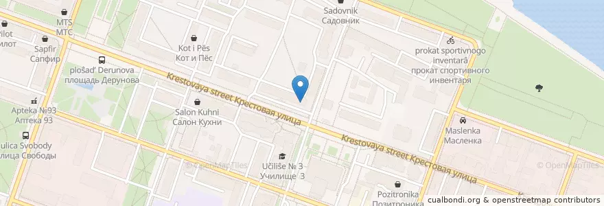 Mapa de ubicacion de Бархат en Rusland, Centraal Federaal District, Oblast Jaroslavl, Рыбинский Район, Городской Округ Рыбинск.