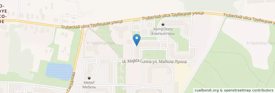 Mapa de ubicacion de Центр красоты и здоровья en Russie, District Fédéral Central, Oblast De Moscou, Городской Округ Балашиха.