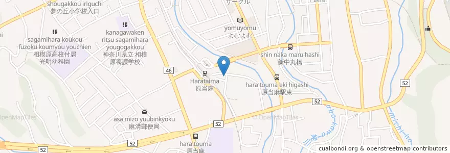 Mapa de ubicacion de アイ東薬局 en 일본, 가나가와현, 相模原市, 南区.