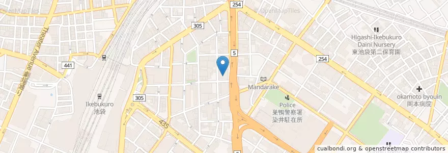 Mapa de ubicacion de Grand Cinema Sunshine en Japan, Tokyo, Toshima.