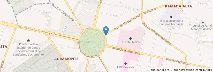 Mapa de ubicacion de Farmácia Correia en Portogallo, Nord, Área Metropolitana Do Porto, Porto, Porto, Cedofeita, Santo Ildefonso, Sé, Miragaia, São Nicolau E Vitória.