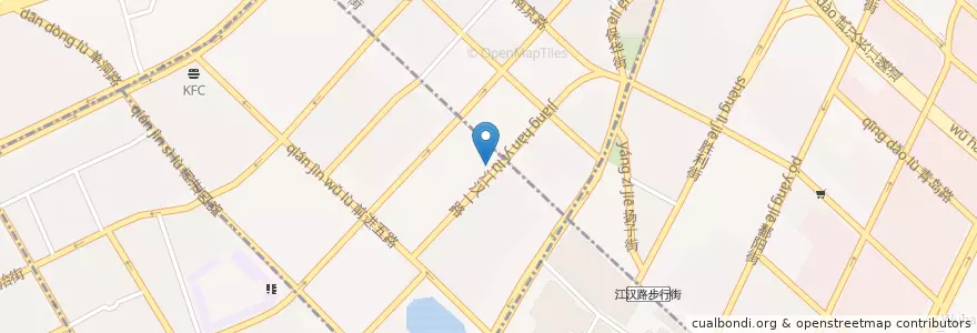 Mapa de ubicacion de McDonald's en 中国, 湖北省, 武汉市, 江汉区, 水塔街道.