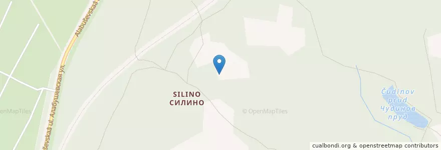 Mapa de ubicacion de Silino District en Russia, Central Federal District, Moscow Oblast, Moscow, Zelenogradsky Administrative Okrug, Silino District.