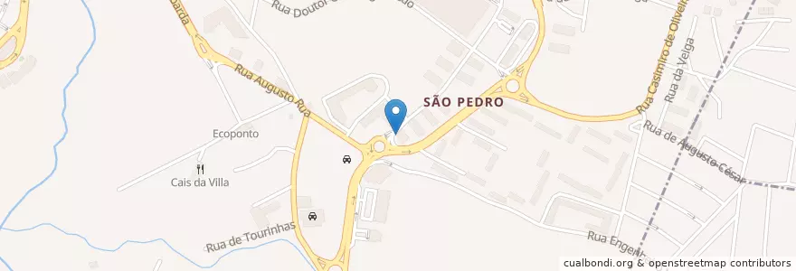 Mapa de ubicacion de Farmácia Araucária en ポルトガル, ノルテ, Douro, Vila Real, Vila Real, Vila Real.