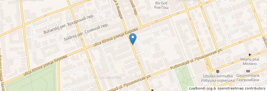 Mapa de ubicacion de Купец en Rússia, Приволжский Федеральный Округ, Оренбургская Область, Городской Округ Оренбург.