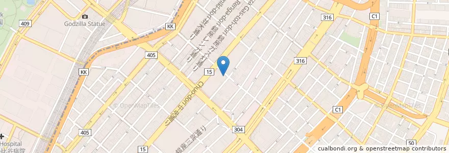 Mapa de ubicacion de ざくろ en اليابان, 東京都.