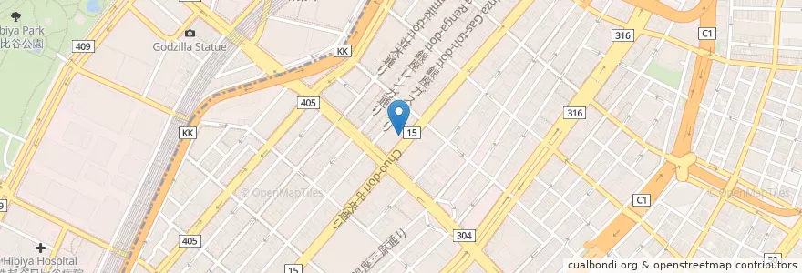 Mapa de ubicacion de レカン en Япония, Токио.