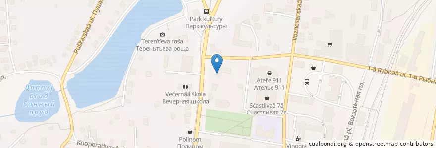 Mapa de ubicacion de Образовательный центр "Нива" en Rusia, Distrito Federal Central, Óblast De Moscú, Сергиево-Посадский Городской Округ.