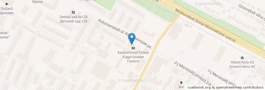 Mapa de ubicacion de ВТБ en روسيا, Центральный Федеральный Округ, ريازان أوبلاست, Городской Округ Рязань.