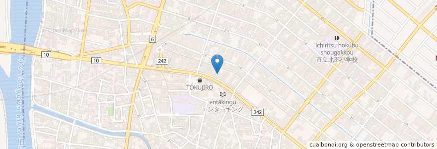 Mapa de ubicacion de ガスト en ژاپن, 千葉県, 浦安市.