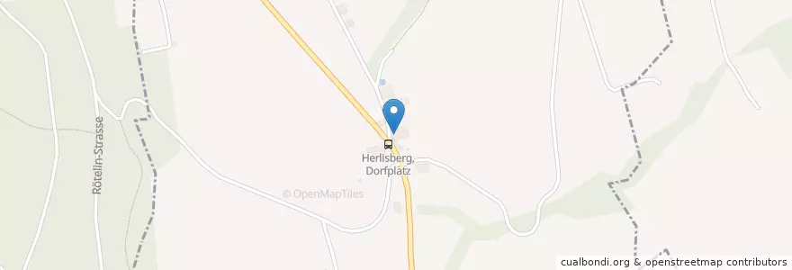 Mapa de ubicacion de Wirtshaus Herlisberg en Schweiz/Suisse/Svizzera/Svizra, Luzern, Römerswil.