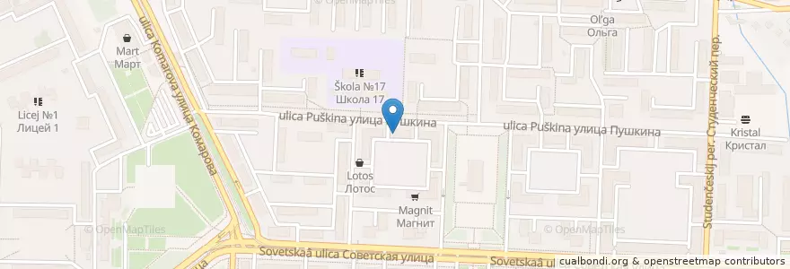 Mapa de ubicacion de Областной аптечный склад en Russia, Volga Federal District, Orenburg Oblast, Городской Округ Новотроицк.