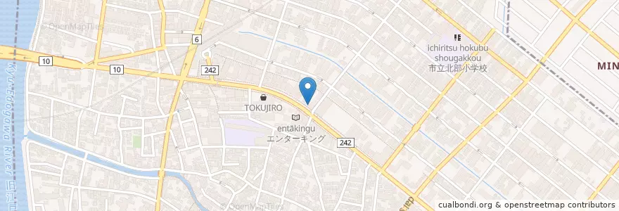 Mapa de ubicacion de ニッポンレンタカー en Japonya, 千葉県, 浦安市.