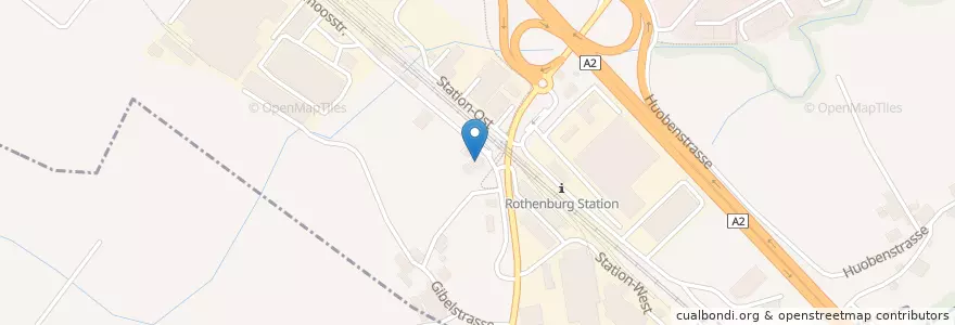 Mapa de ubicacion de Gasthaus Bahnhof en İsviçre, Luzern.