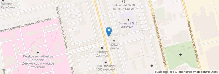 Mapa de ubicacion de Аптечный склад en Russie, District Fédéral Central, Oblast De Moscou, Городской Округ Электросталь.