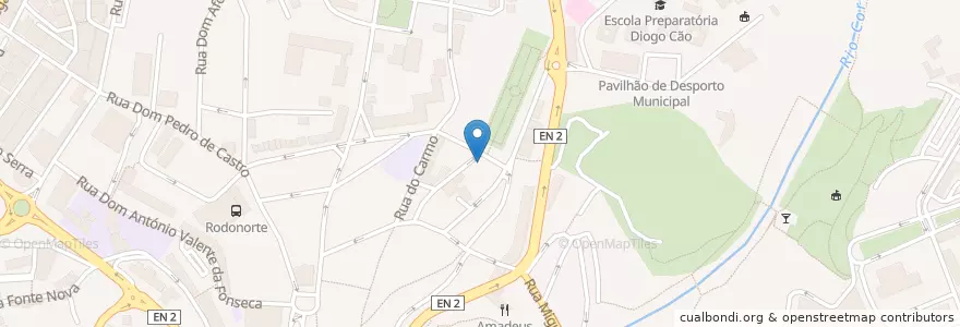 Mapa de ubicacion de Portinha en Portugal, North, Vila Real, Douro, Vila Real, Vila Real.