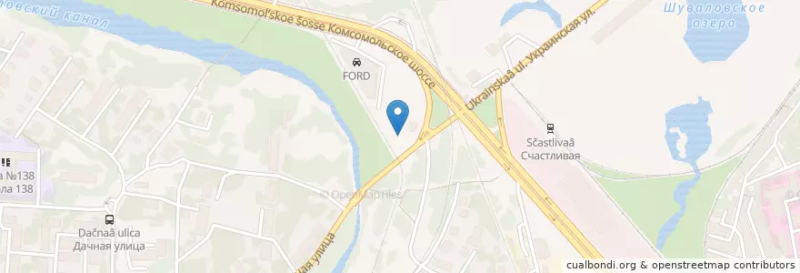 Mapa de ubicacion de Автомойка 24 ч. en Russia, Circondario Federale Del Volga, Нижегородская Область, Городской Округ Нижний Новгород.