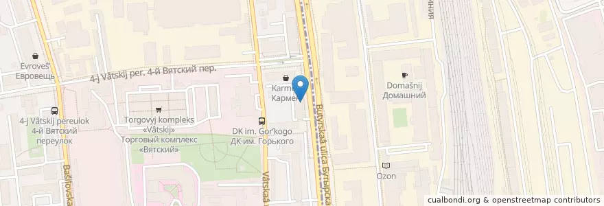 Mapa de ubicacion de Горздрав en Россия, Центральный Федеральный Округ, Москва, Северный Административный Округ.