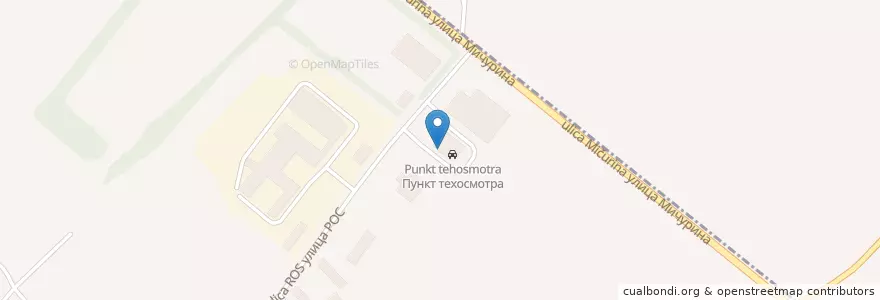 Mapa de ubicacion de Грузовой автосервис en Rusia, Distrito Federal Central, Óblast De Briansk, Новозыбковский Городской Округ.