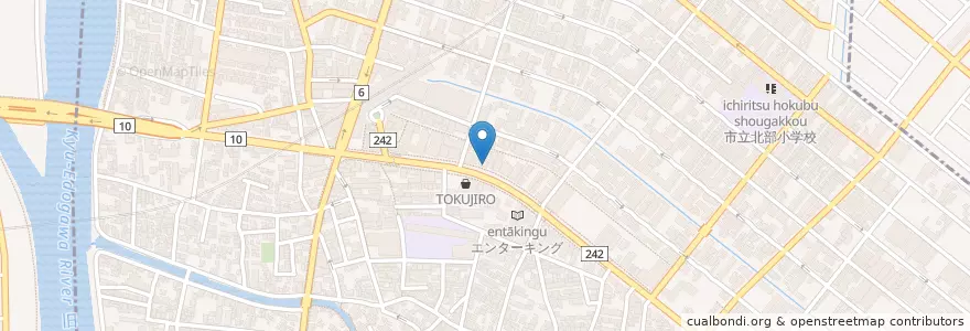 Mapa de ubicacion de Hanabi Dining en Japan, Präfektur Chiba, 浦安市.