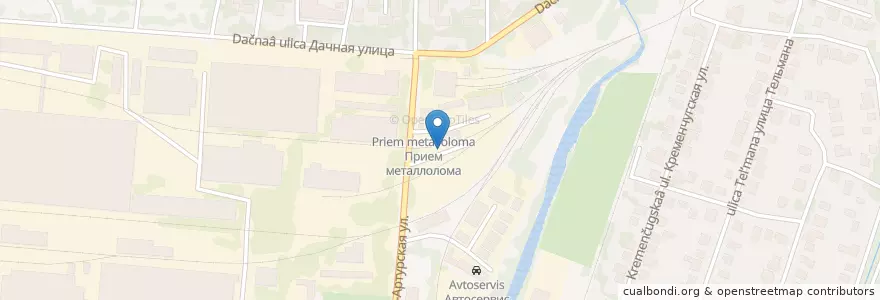 Mapa de ubicacion de Приём металлолома en ロシア, 沿ヴォルガ連邦管区, ニジニ・ノヴゴロド州, ニジニ・ノヴゴロド管区.