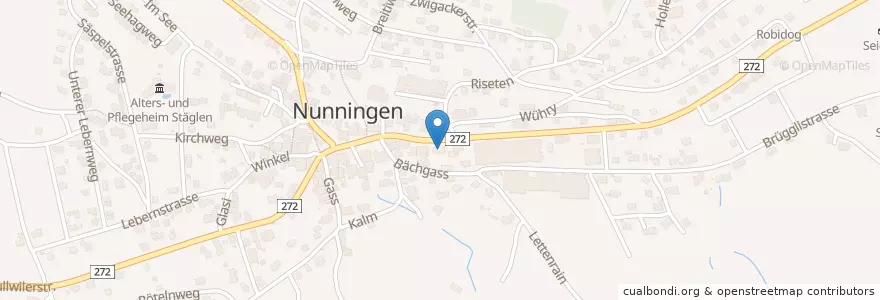 Mapa de ubicacion de UNI MED TCMplus Zentrum en Svizzera, Soletta, Amtei Dorneck-Thierstein, Bezirk Thierstein, Nunningen.