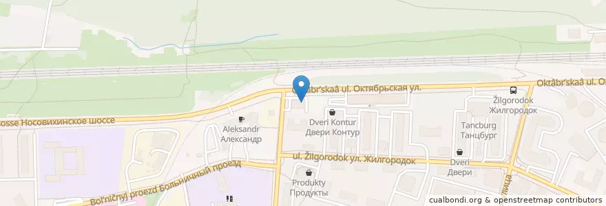Mapa de ubicacion de Заречье en ロシア, 中央連邦管区, モスクワ州, Городской Округ Балашиха.