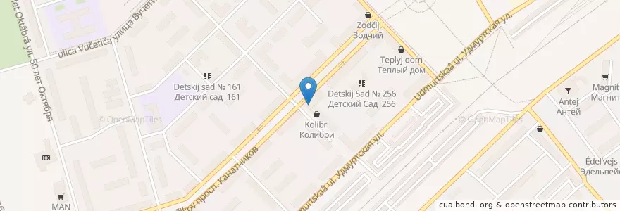 Mapa de ubicacion de Комиссионный магазин Космос en Rusland, Zuidelijk Federaal District, Oblast Wolgograd, Городской Округ Волгоград.