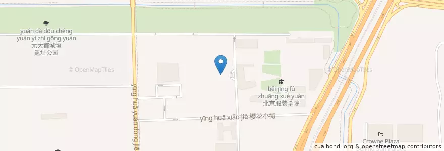 Mapa de ubicacion de 中日友好医院 en Китай, Пекин, Хэбэй, Район Чаоян.