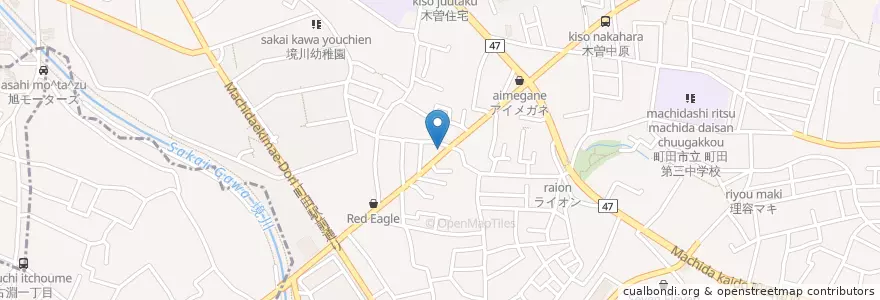 Mapa de ubicacion de 三宅歯科クリニック en Japan, Tokyo, Machida.