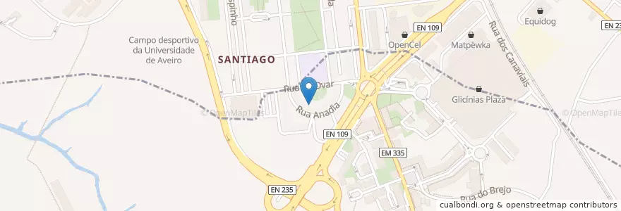 Mapa de ubicacion de Hospital Veterinário en Portekiz, Aveiro, Centro, Baixo Vouga, Aveiro, Glória E Vera Cruz.