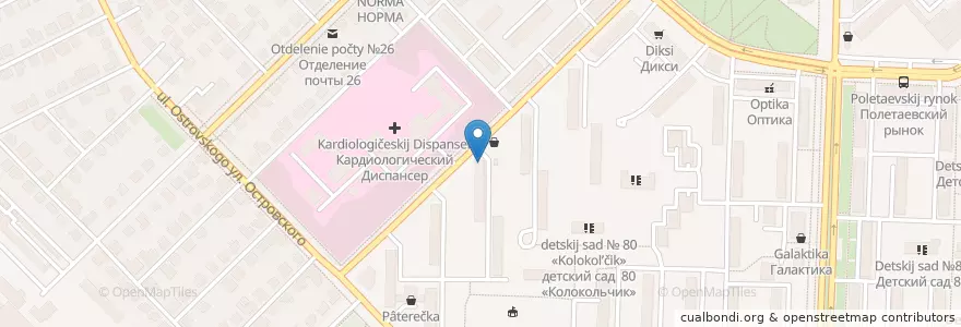 Mapa de ubicacion de Спрей en Russia, Distretto Federale Centrale, Рязанская Область, Городской Округ Рязань.