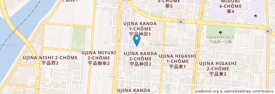 Mapa de ubicacion de 升島医院 en ژاپن, 広島県, 広島市, 南区.