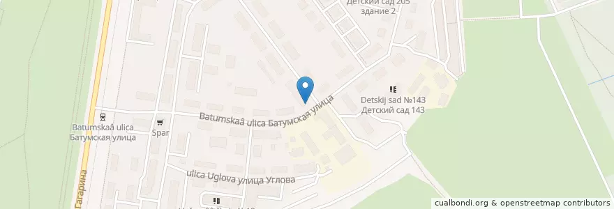 Mapa de ubicacion de Детская библиотека им. Саши Чекалина en Russia, Volga Federal District, Nizhny Novgorod Oblast, Nizhny Novgorod.